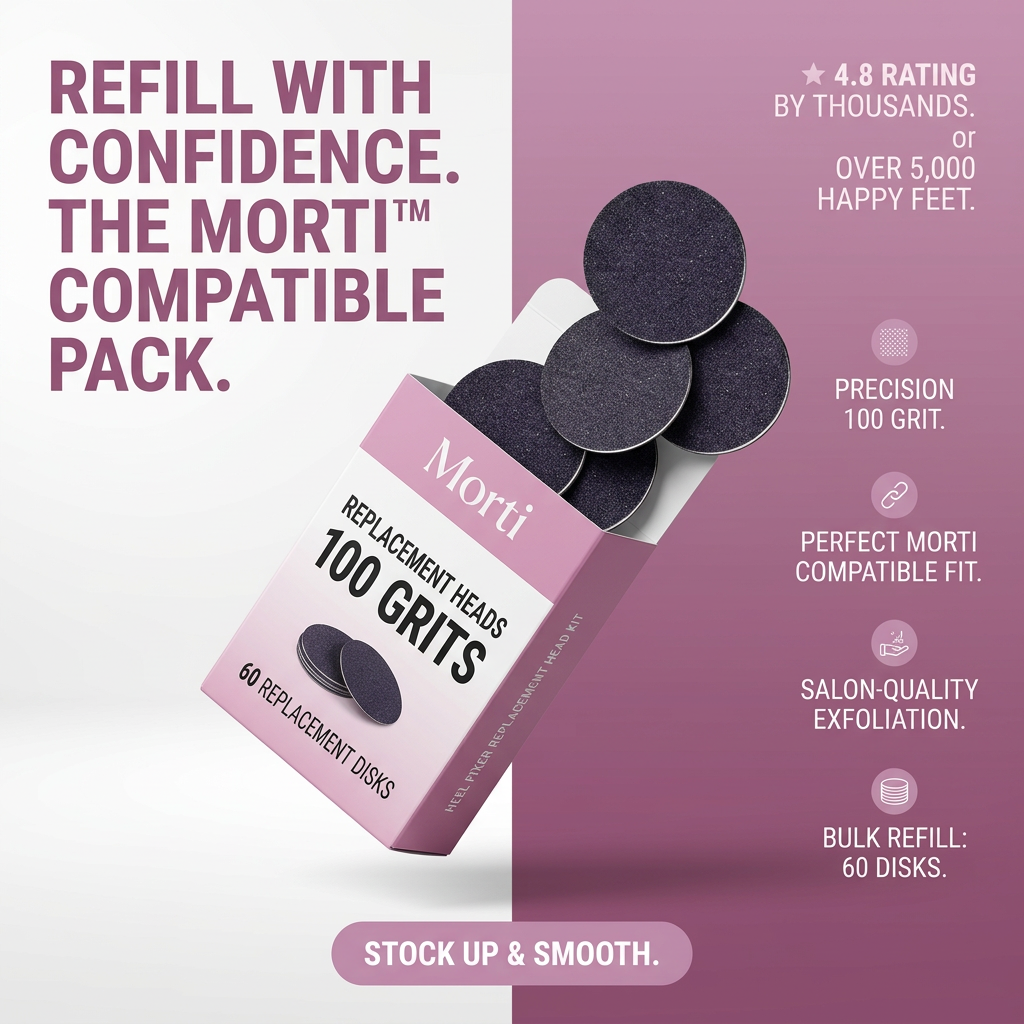 60-Pack Sandpaper Disks