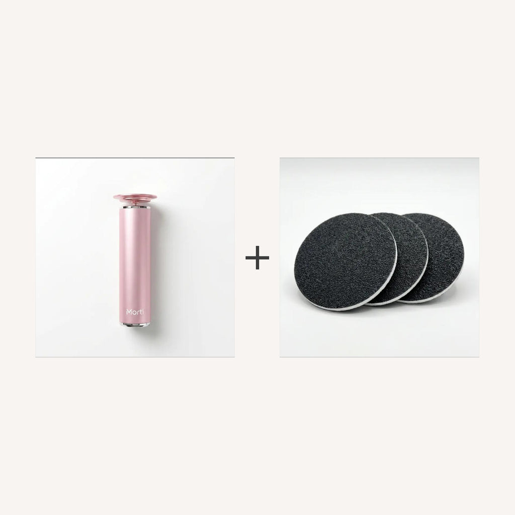 Morti Heel Fixer with Sandpaper Disks