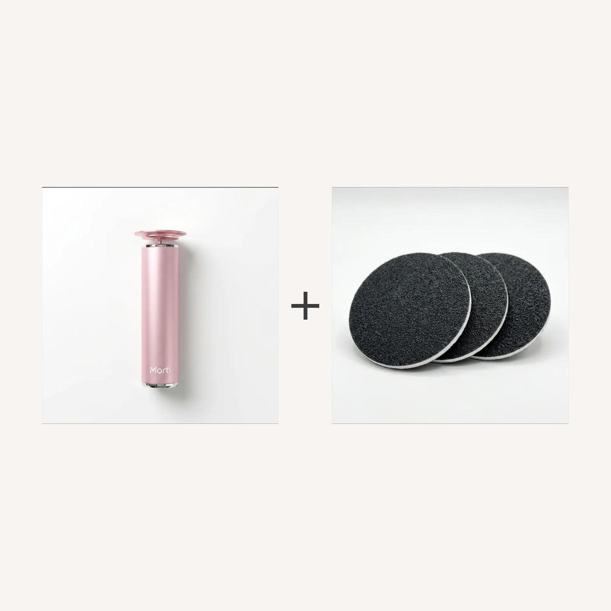 Morti Heel Fixer with Sandpaper Disks