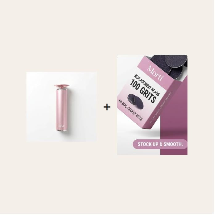 Heel Fixer + Sandpaper Disks Bundle